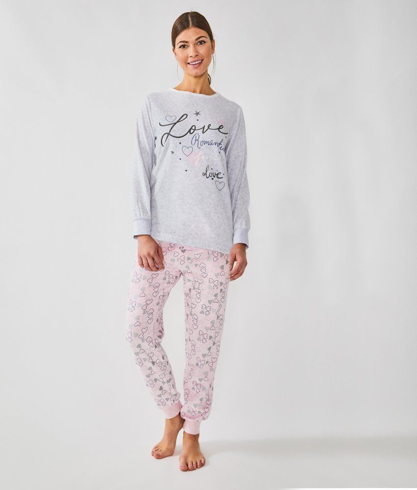 21228951 PIJAMA SEÑORA TERCIOPELO DIASSI