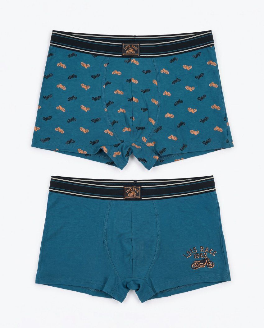 48746 BOXER HOMBRE LOIS PACK 2 CAJA REGALO ADMAS