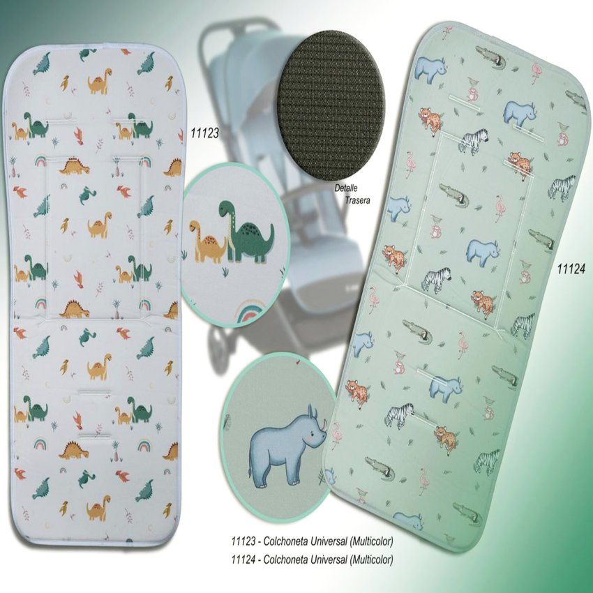 11123 COLCHONETA UNIVERSAL MULTICOLOR GAMBERRITOS