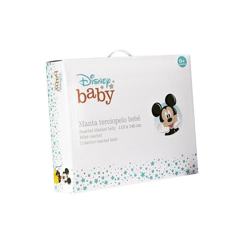 MANTA CUNA MICKEY DISNEY INTERBABY  110X140