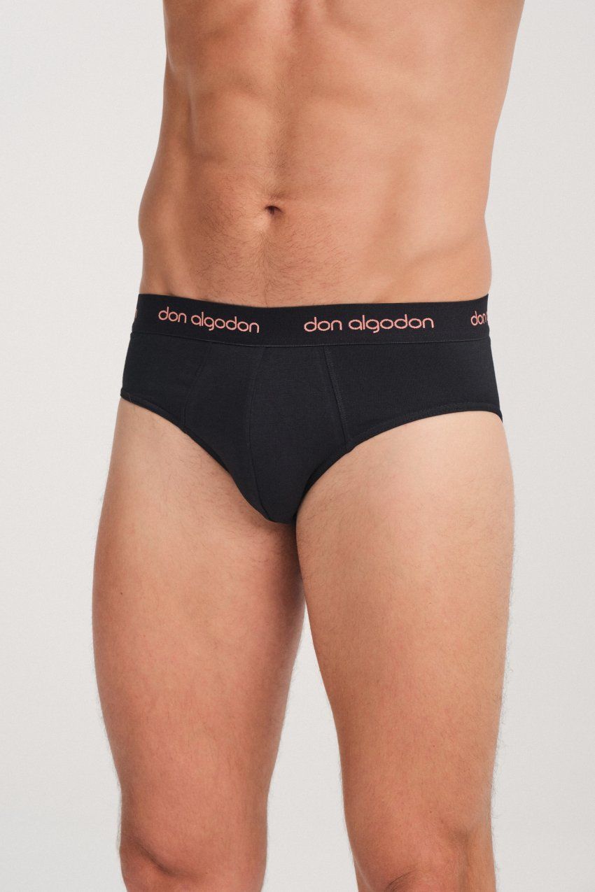 PS13 SLIP HOMBRE DON ALGODON  PACK 2