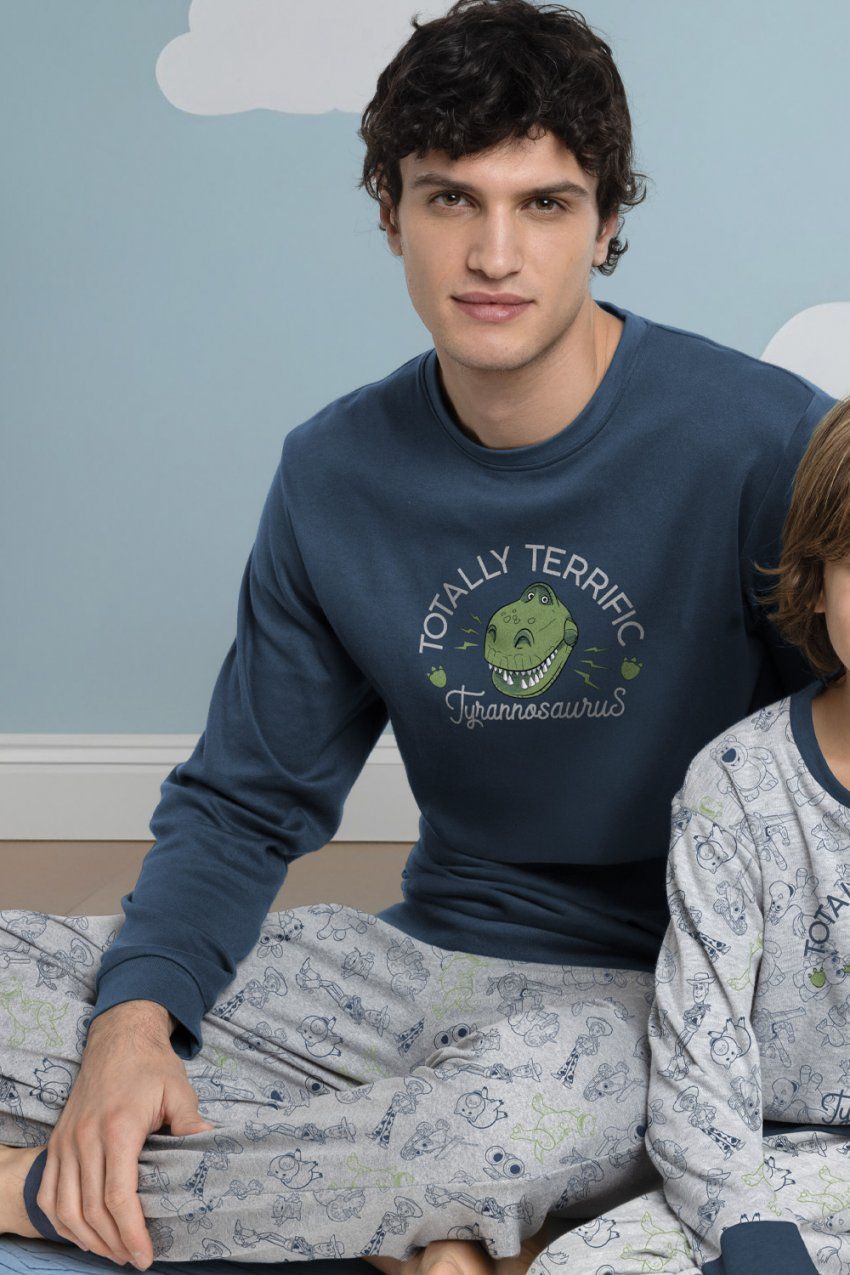 63913 PIJAMA HOMBRE REX TOY STORY INTERLOCK DISNEY ADMAS