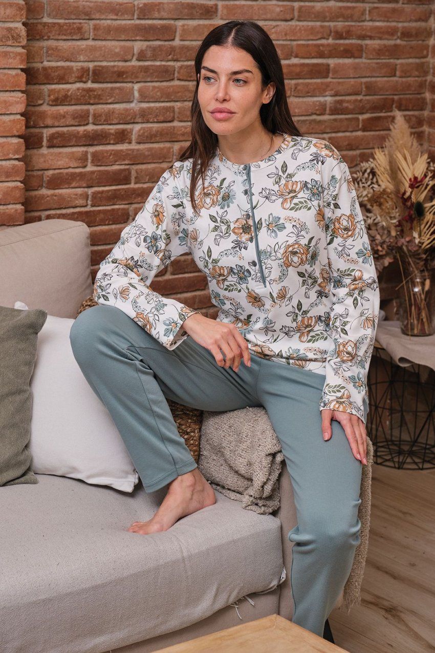 236622 PIJAMA MUJER INTERLOCK MUSLHER