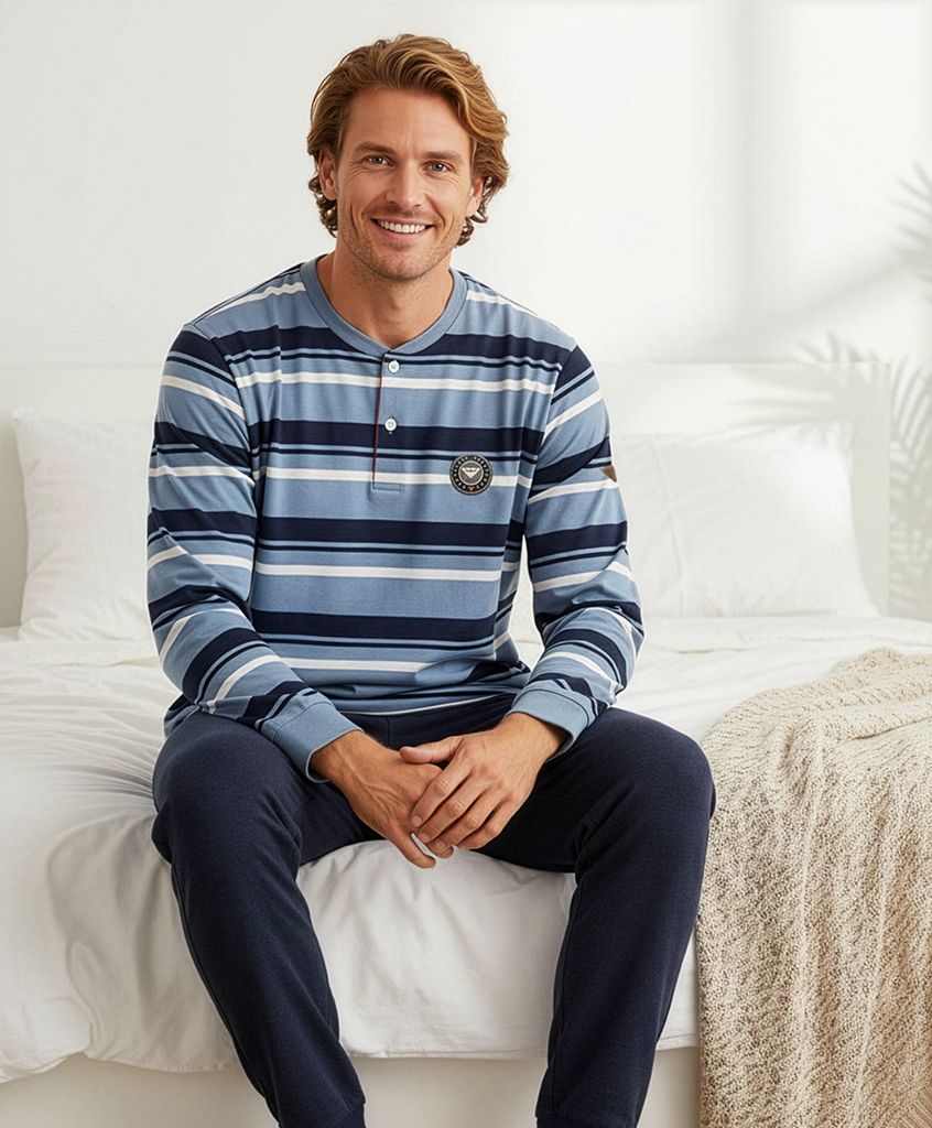 PVH 26308 PIJAMA HOMBRE INTERLOCK PRIVATA