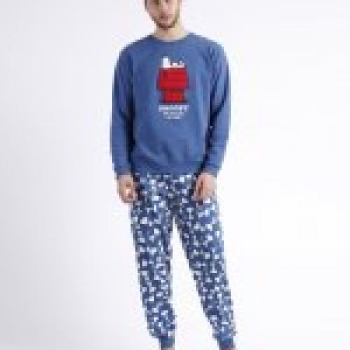 60422 PIJAMA CABALLERO INTERLOCK SNOOPY ADMAS