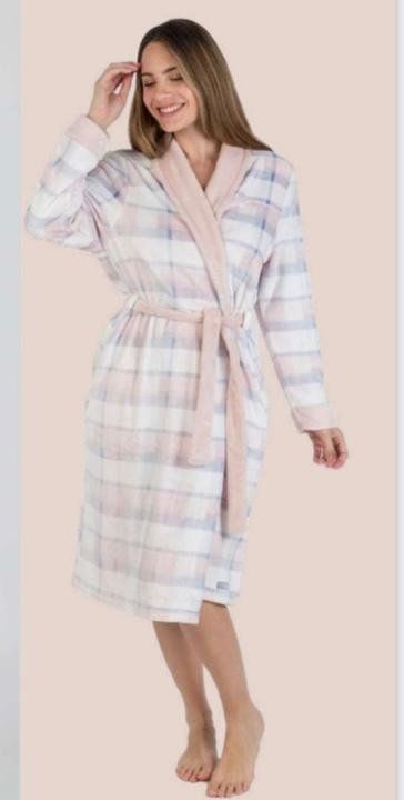 M 23294 BATA LARGA SEÑORA CORALINA CUADROS OLYMPUS