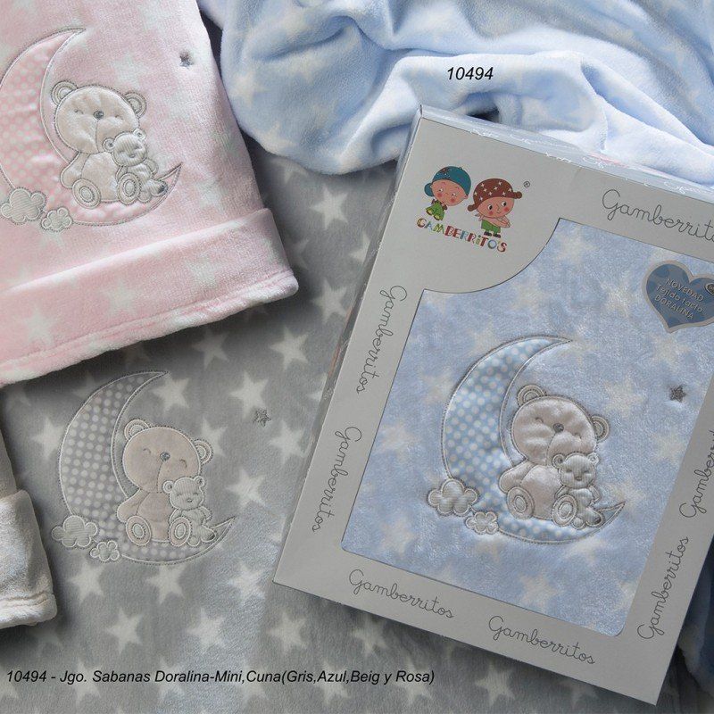 10494 SABANA CUNA  CORALINA DORALINA ELEFANTE GAMBERRITOS