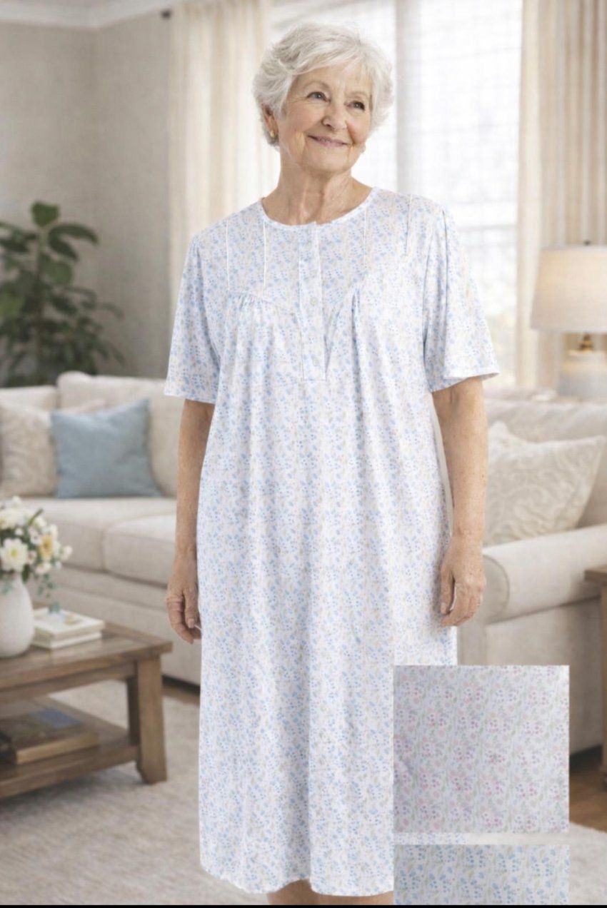 5400 camison seda manga corta mujer