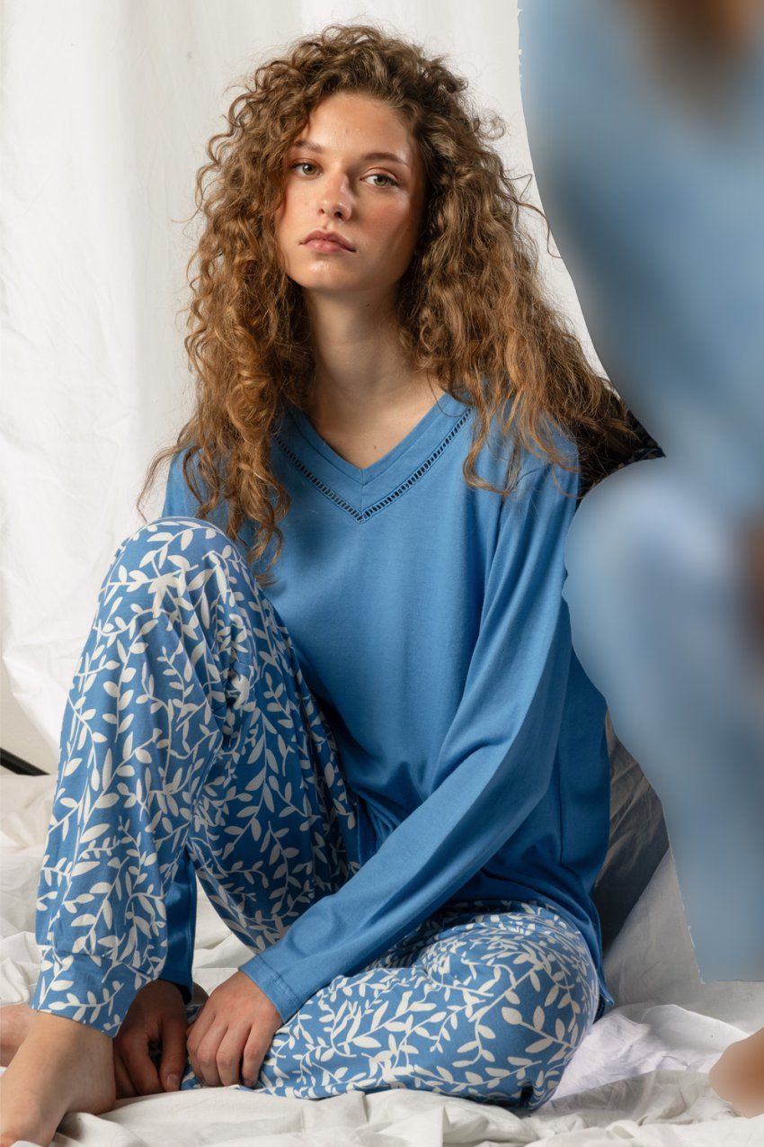 64603 PIJAMA MUJER VISCOSA ADMAS GARDEN