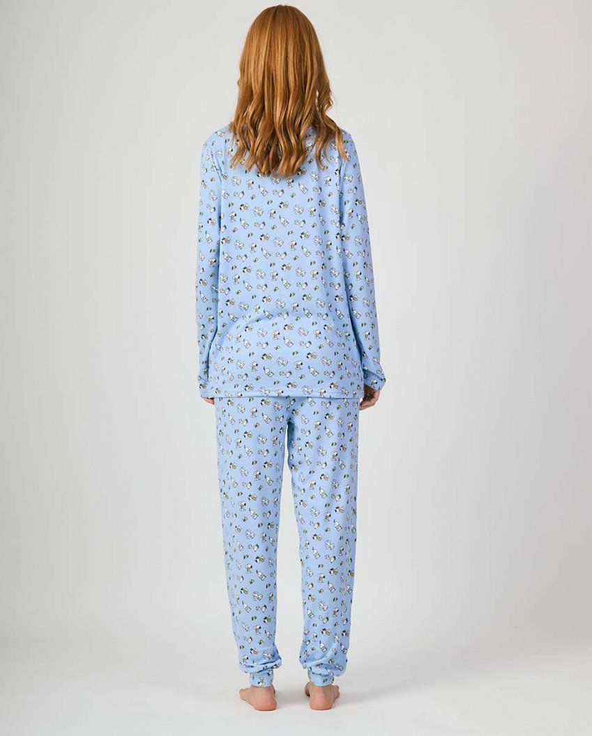 JG FP 2001 PIJAMA MUJER FINITO EXTRASUAVE SNOOPY JAVIER GOLMAR