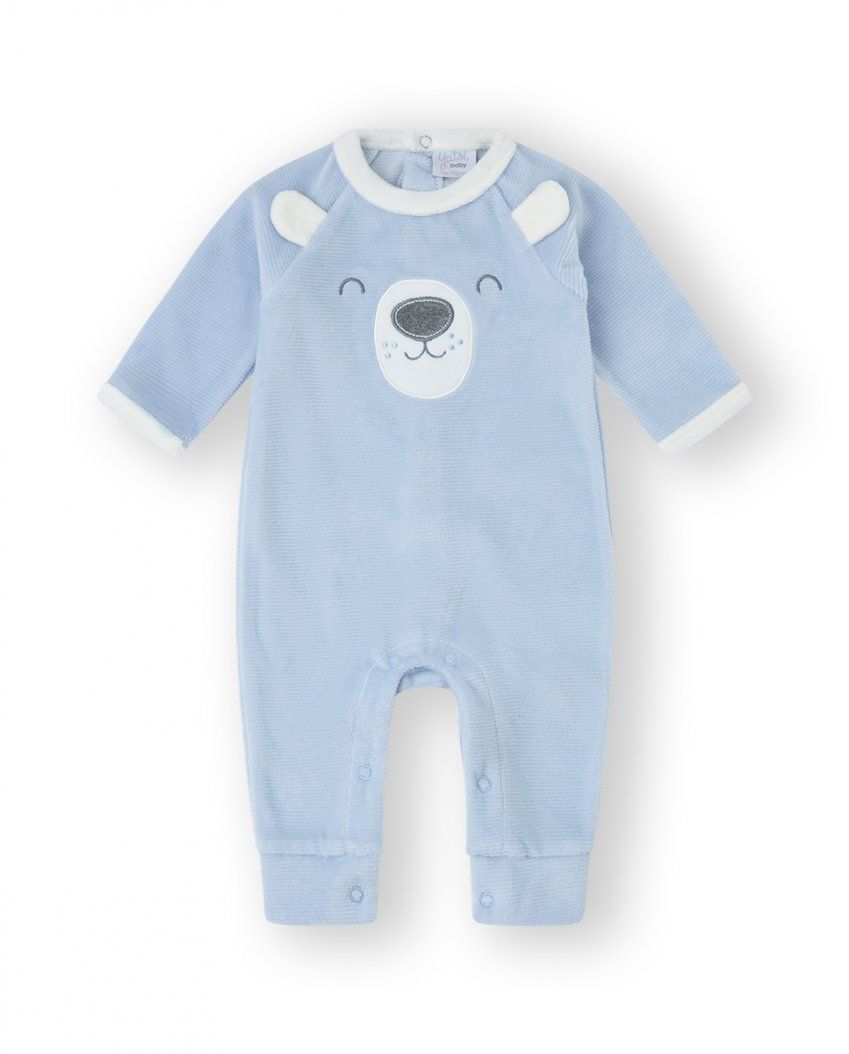25200308 PELELE BEBE TERCIOPELO  0 A 6M YATSI