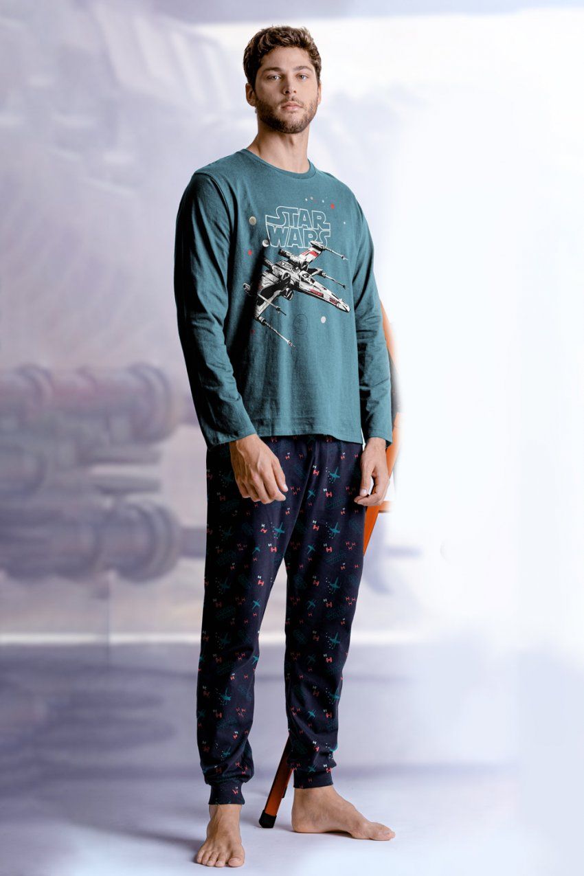 60712 PIJAMA CABALLERO INTERLOCK STAR WARS ADMAS