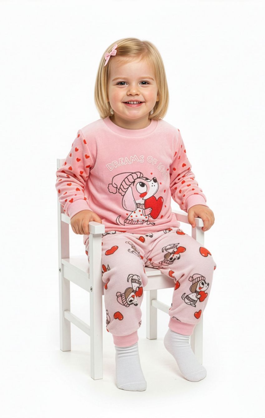 pijama infantil de 2 a 6 años en spandex de kinanit