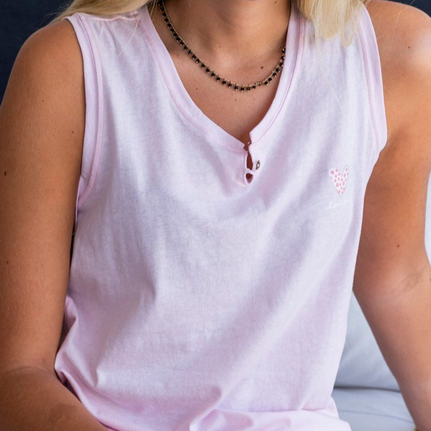 Pijama corto mujer Privata cómodo y fresco verano