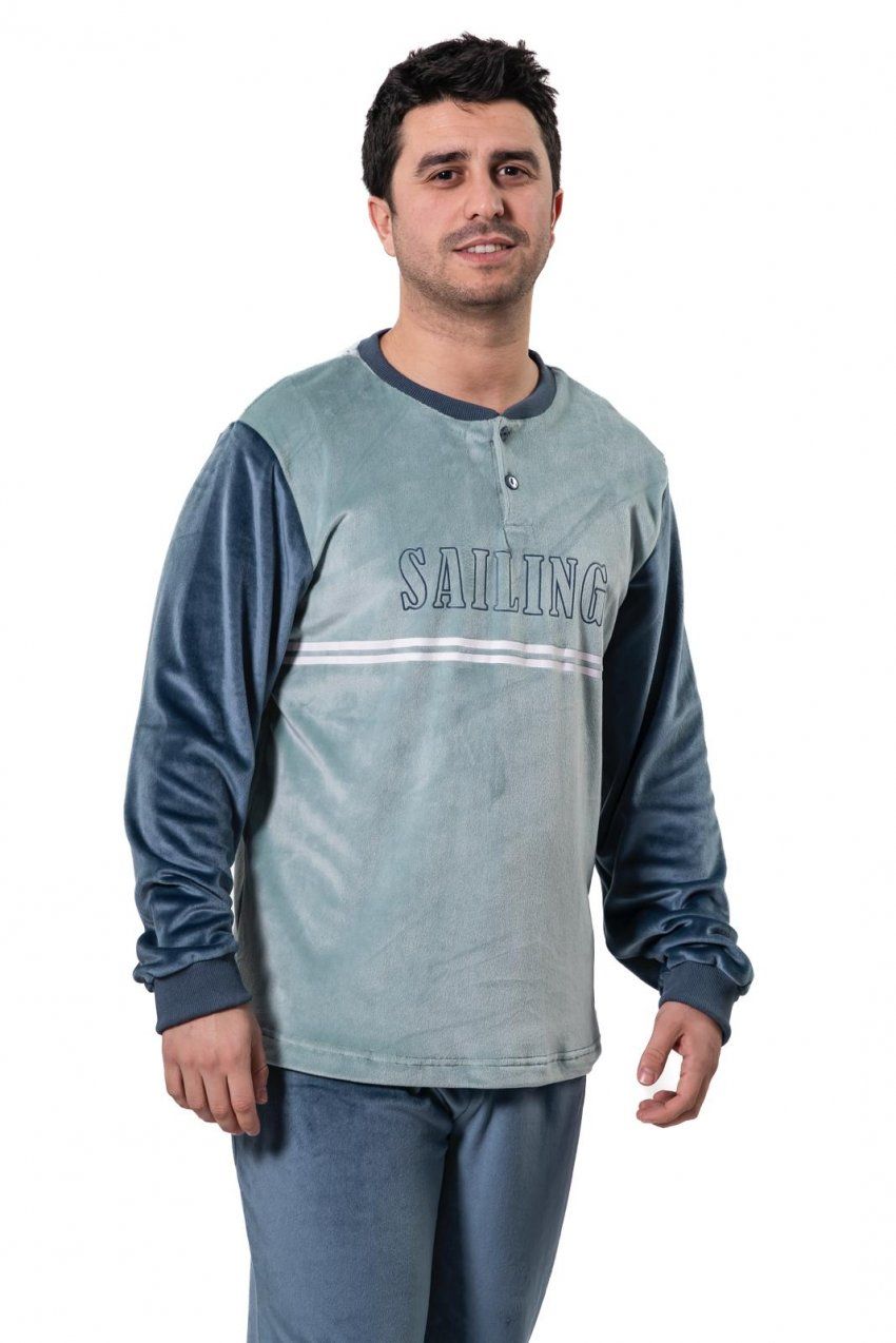 KN 617 PIJAMA HOMBRE SPANDEX KINANIT Y TALLAS GRANDES