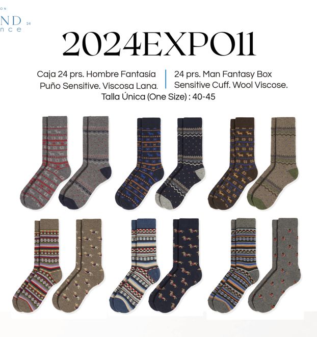 2024EXPO11 CALCETIN CABALLERO TERMICO SOXLAND