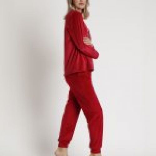 62316 PIJAMA MUJER VELVET MICKEY DISNEY