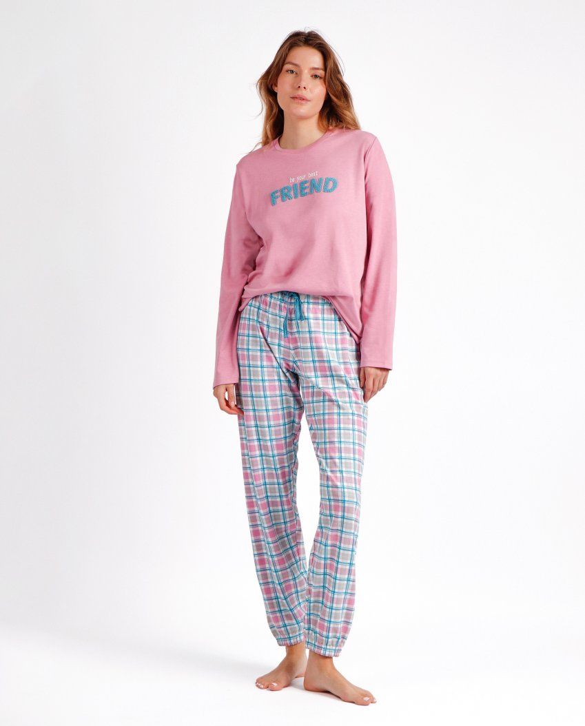 60204 PIJAMA SEÑORA INTERLOCK ADMAS