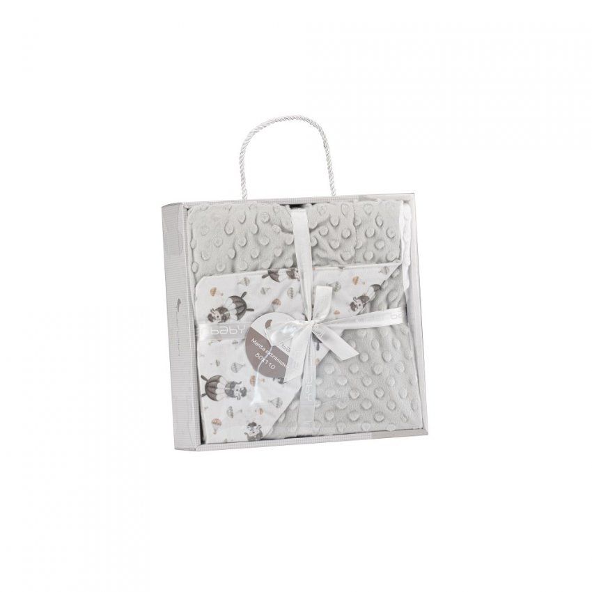 917 MANTA INFANTIL BURBUJAS PARACAIDISTA 80X110 INTERBABY