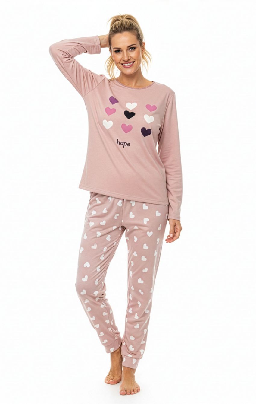 F 543  PIJAMA MUJER PUNTO MILANO FABIANNI