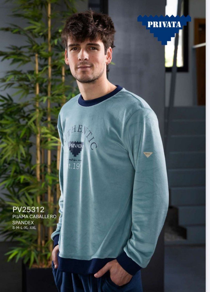 PV25312 PIJAMA HOMBRE SPANDEX PRIVATA