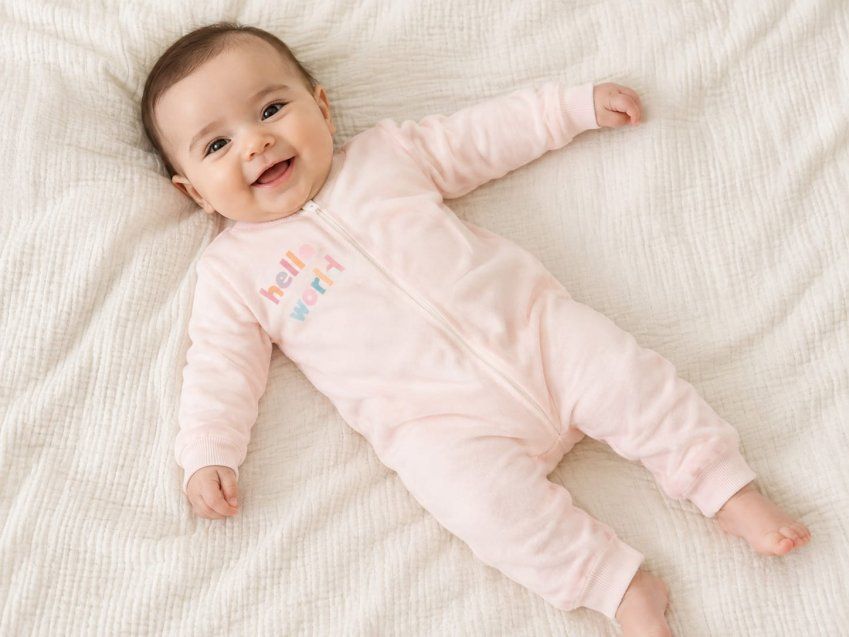 25423 pelele bebe terciopelo