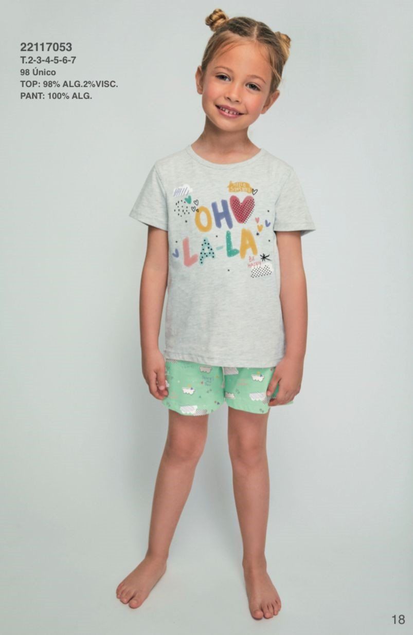 22117053 PIJAMA NIÑA 2 A 7 TOBOGAN