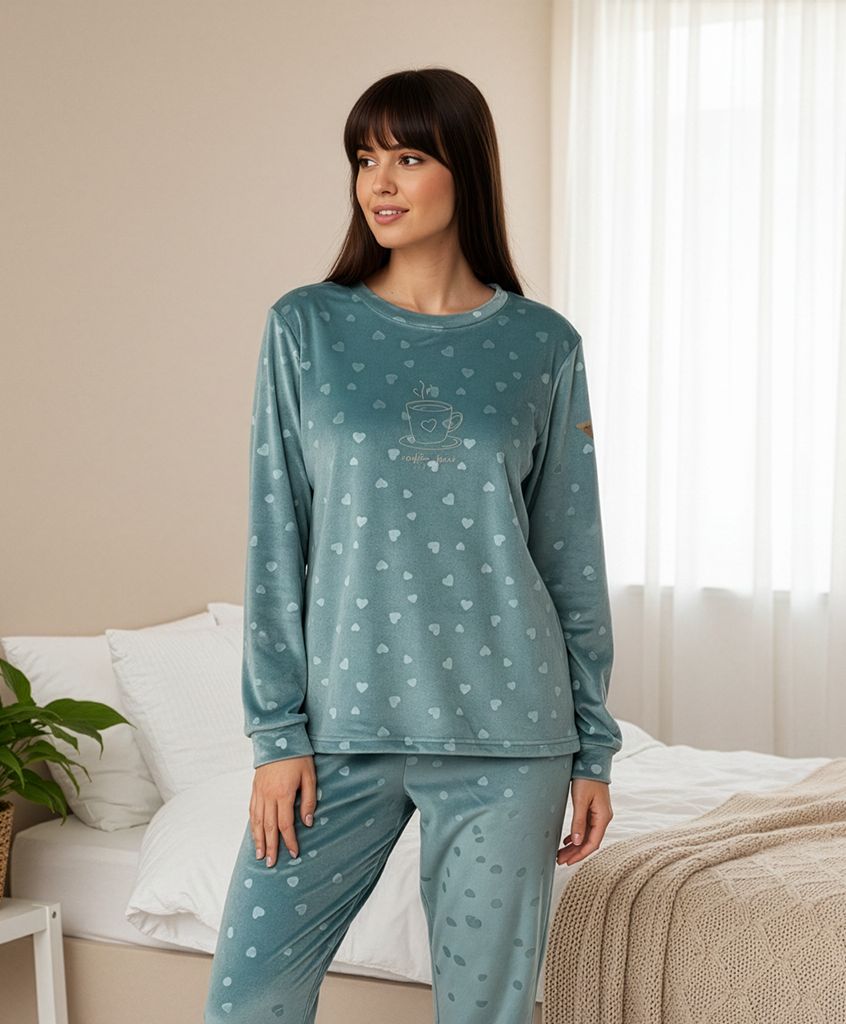 PVH 26413  PIJAMA MUJER SPANDEX PRIVATA