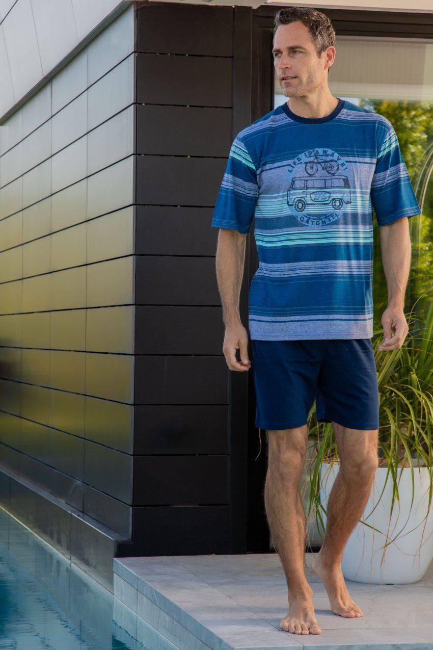 255011 PIJAMA HOMBRE MANGA CORTA VERANO MUSLHER