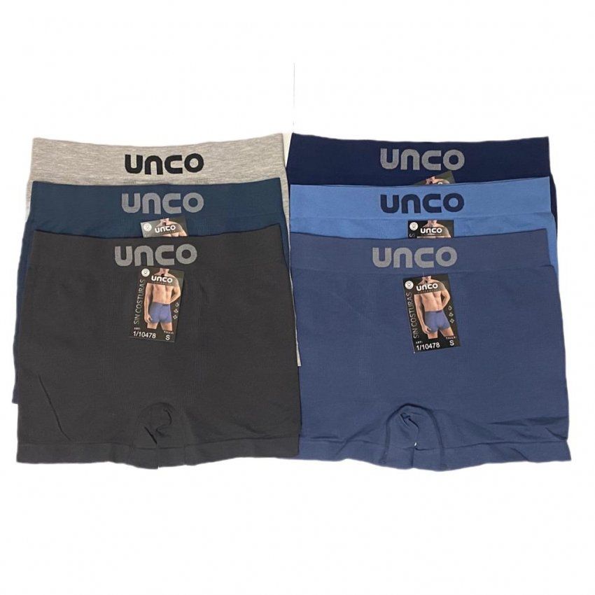 10478 BOXER CABALLERO SIN COSTURAS ALGODON UNCO