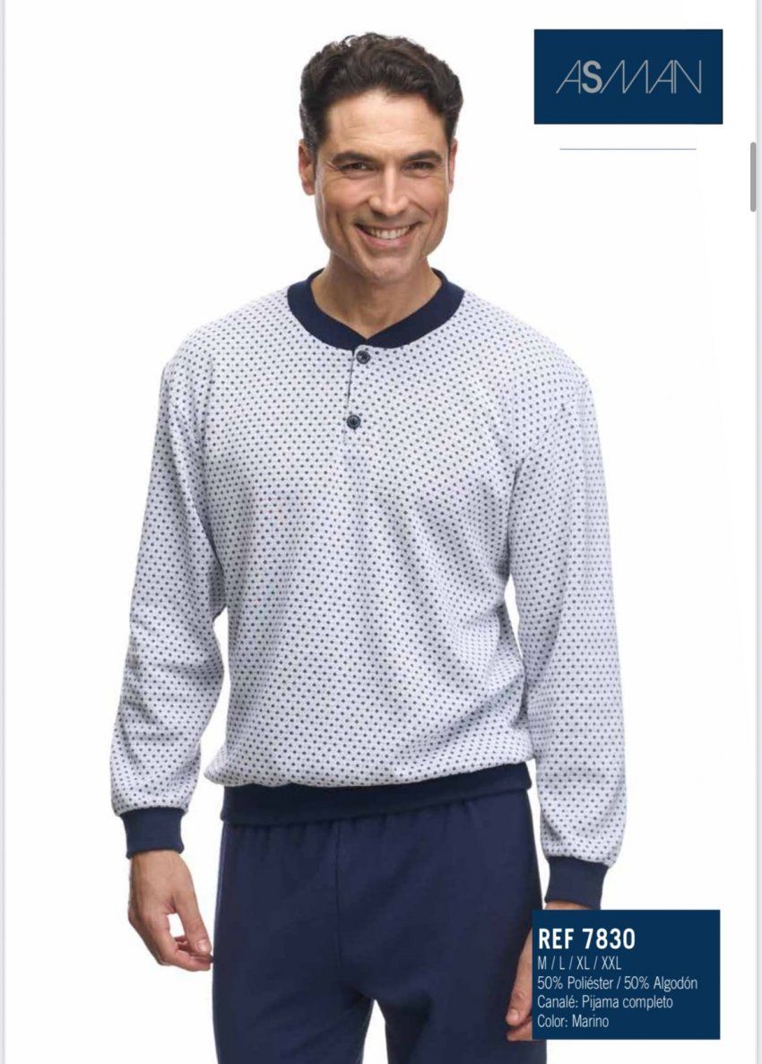 7830 PIJAMA CABALLERO ASSMAN