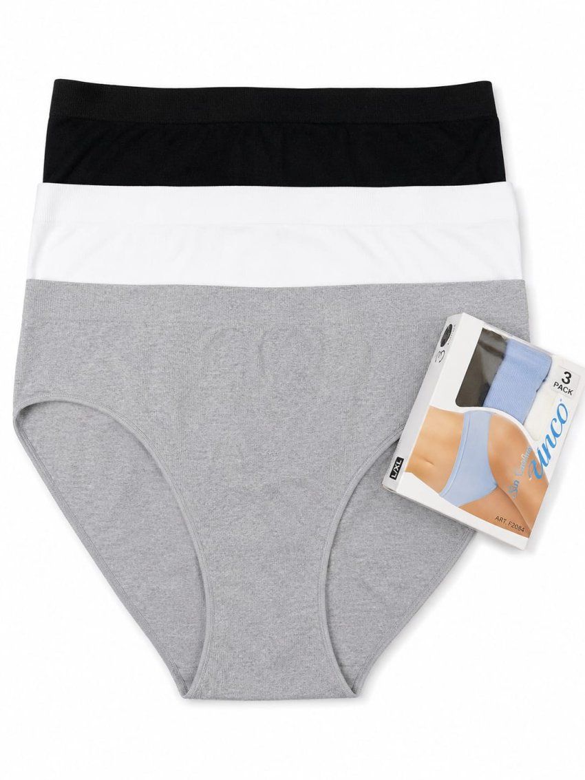 Braga alta sin costuras UNCO 2/3044 para mujer en colores básicos con diseño seamless y tejido suave.