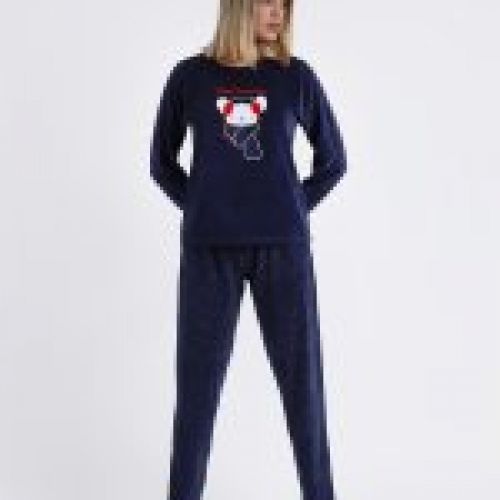 60084 `PIJAMA SEÑORA TERCIOPELO ADMAS