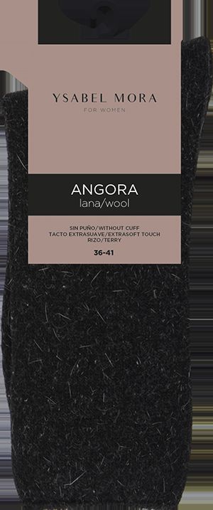 12738 calcetin angora señora