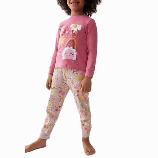 24207201 PIJAMA NIÑA INTERLOCK  2 a 6 AÑOS TOBOGAN