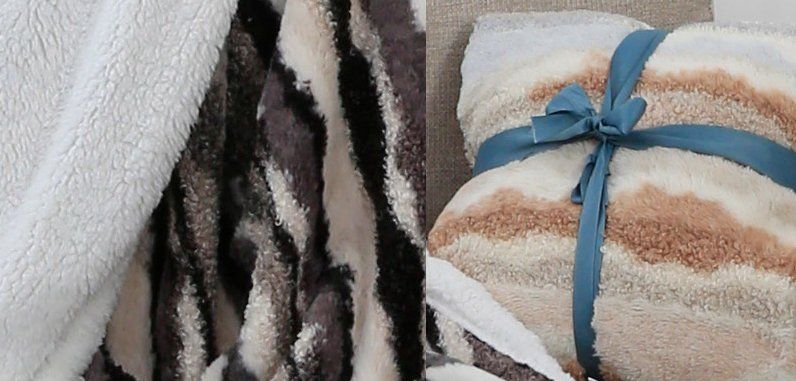 42194 MANTA CON BORREGO 135X180 600gr BH TEXTIL