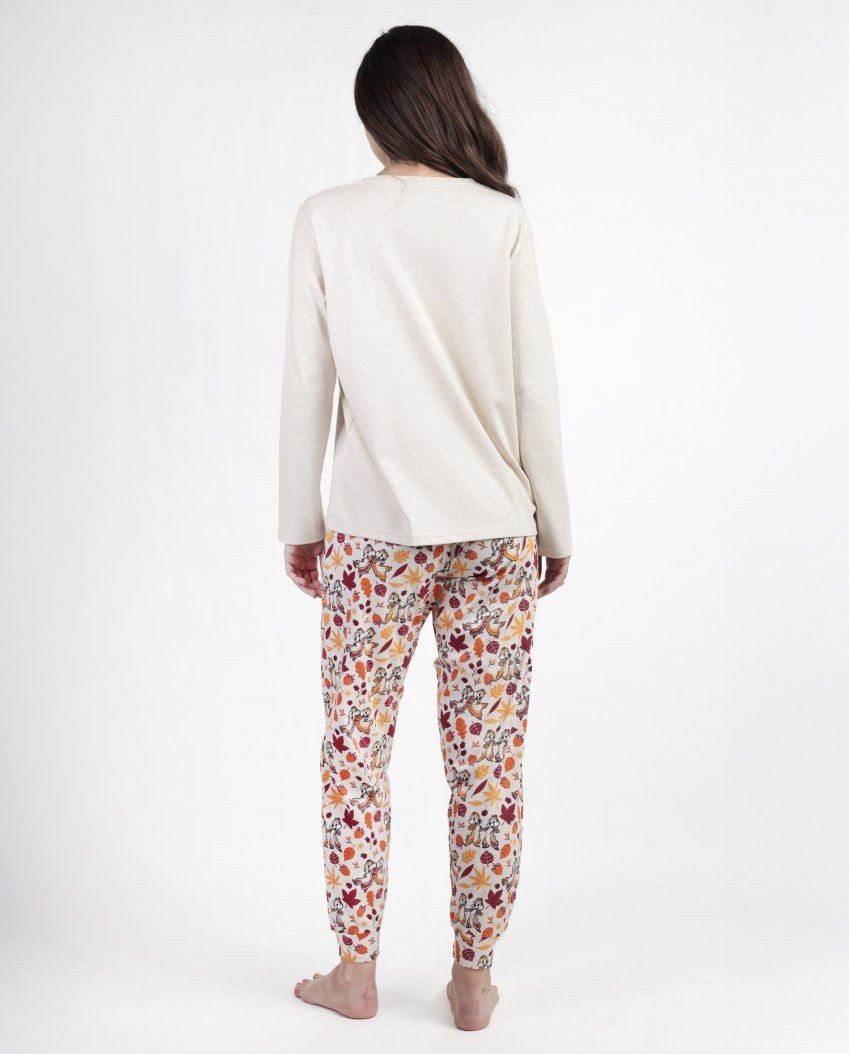 63317 PIJAMA MUJER INTERLOCK CHIP Y CHOP DISNEY ADMAS