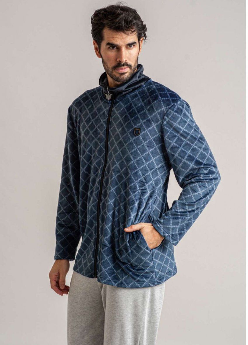 PRP1107 BATA CORTA CREMALERA HOMBRE VETVET SPANDEX PRIVATA