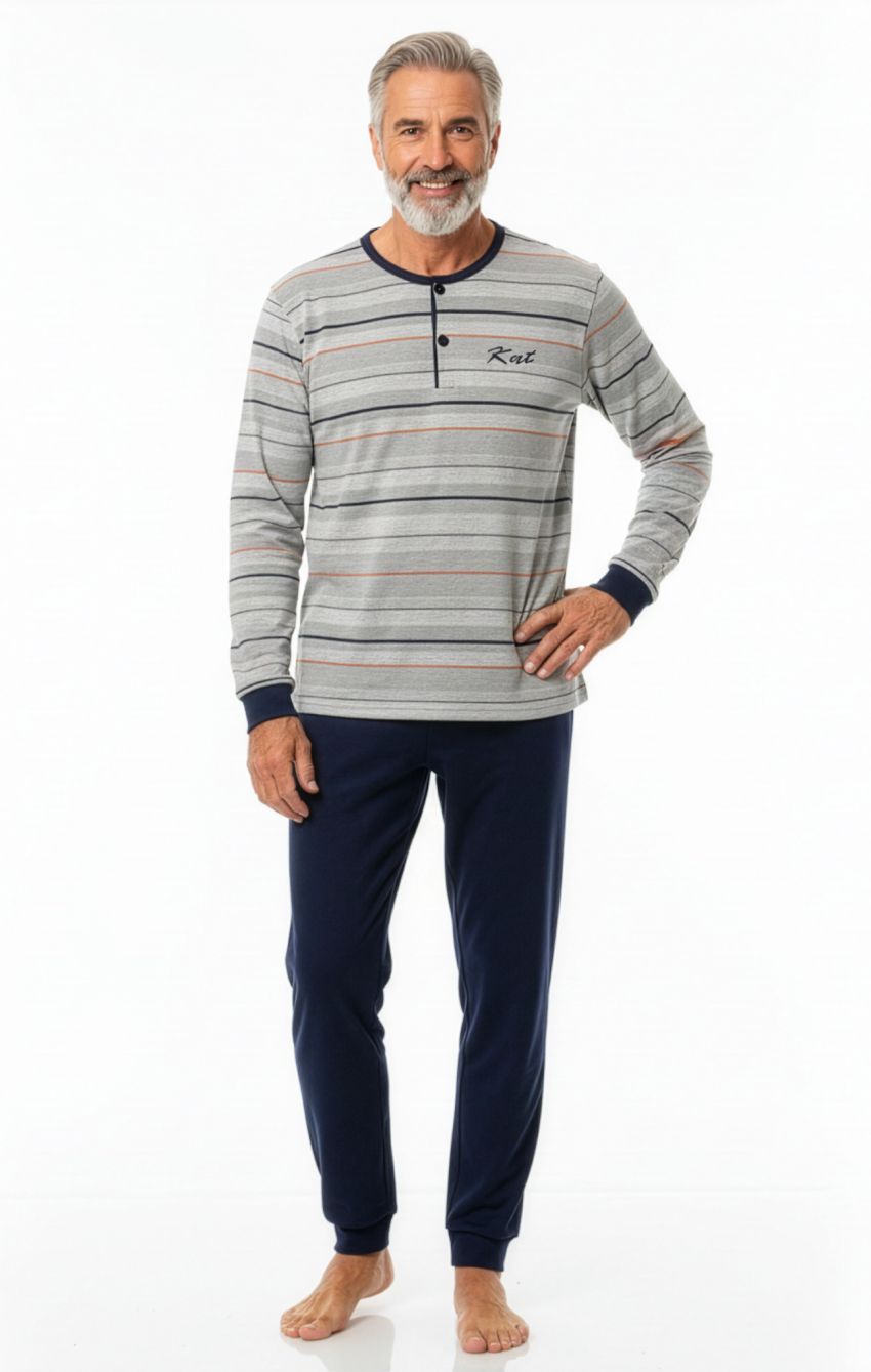 KN 623 PIJAMA HOMBRE POLI/ALG KINANIT