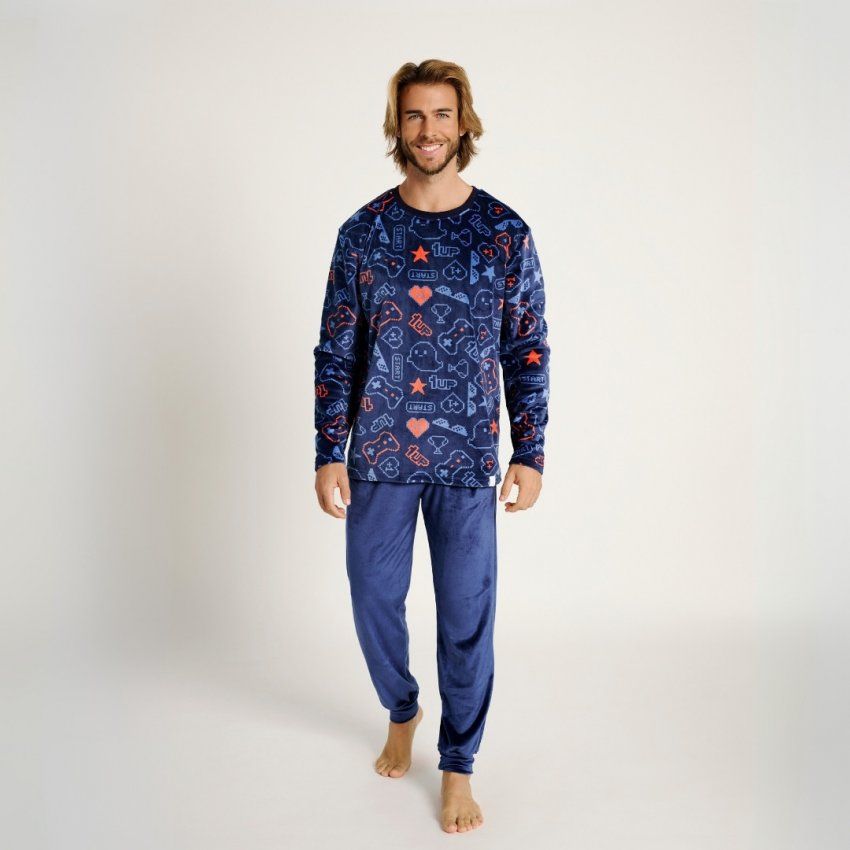 3011026 PIJAMA HOMBRE SPANDEX MUYDEMI