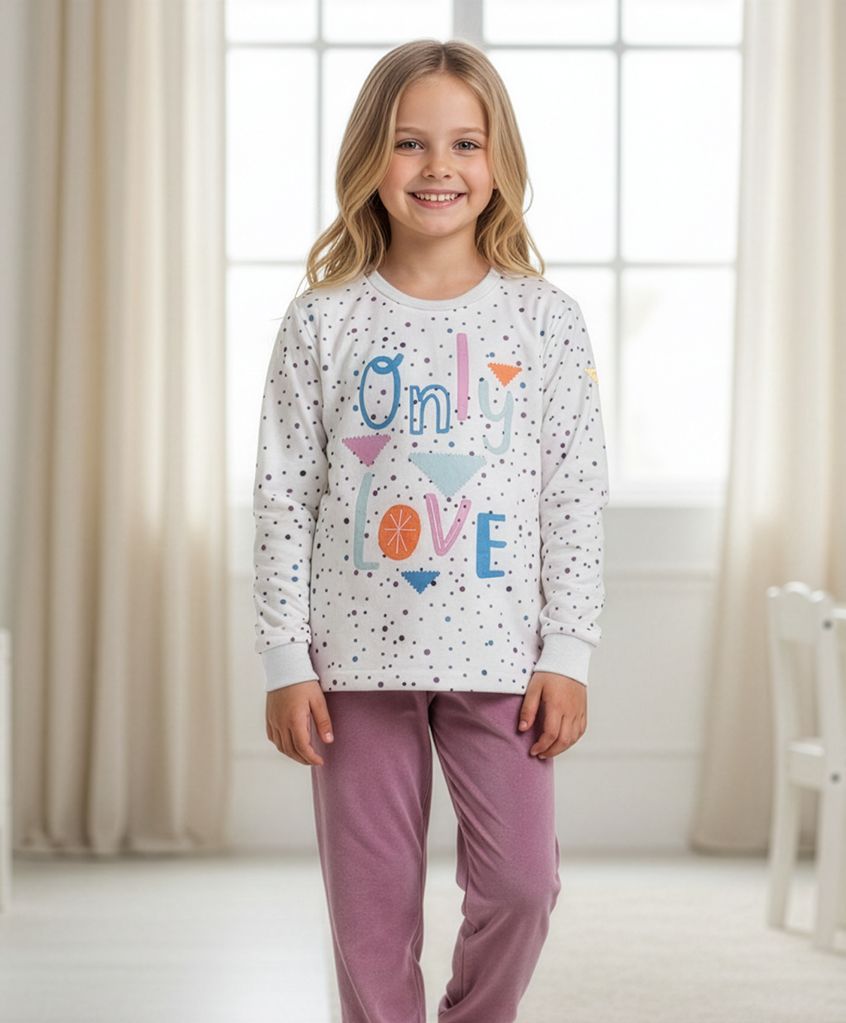 26252 PIJAMA NIÑA SPANDEX
