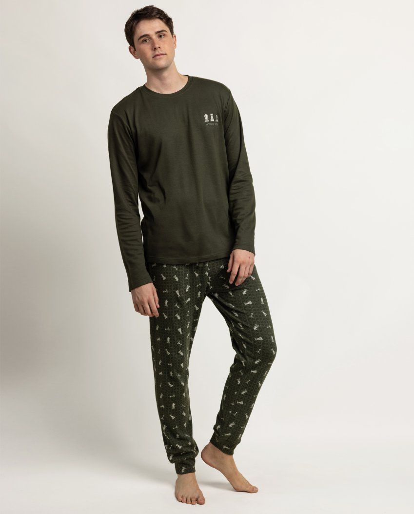 pijama hombre invierno antonio miro