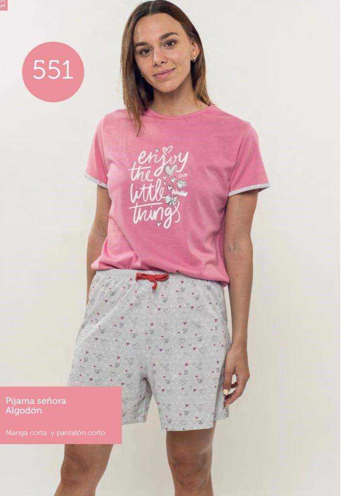 551 PIJAMA SEÑORA  VERANO KINANIT