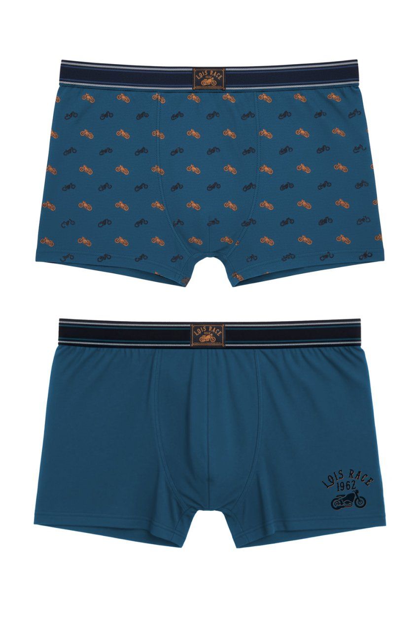 48746 BOXER HOMBRE LOIS PACK 2 CAJA REGALO ADMAS