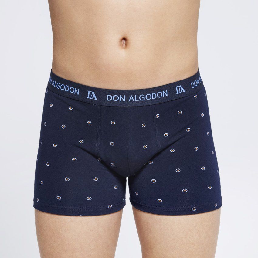 Boxer niño Don Algodón PBN28 pack de 2 en algodón elástico al por mayor disponible en Nati Campos, cómodos y resistentes