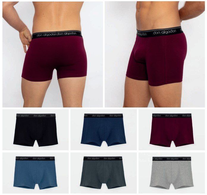 B0005 BOXER CABALLERO DON ALGODON PACK 2 ( Precio Ud 2,19€)