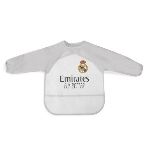 IBV RMB002 Babero mangas equipacion Real Madrid Interbaby