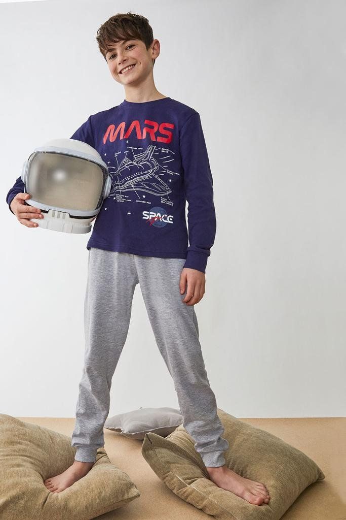 22208008 PIJAMA NIÑA 8 A 16 INTERLOCK TOBOGAN