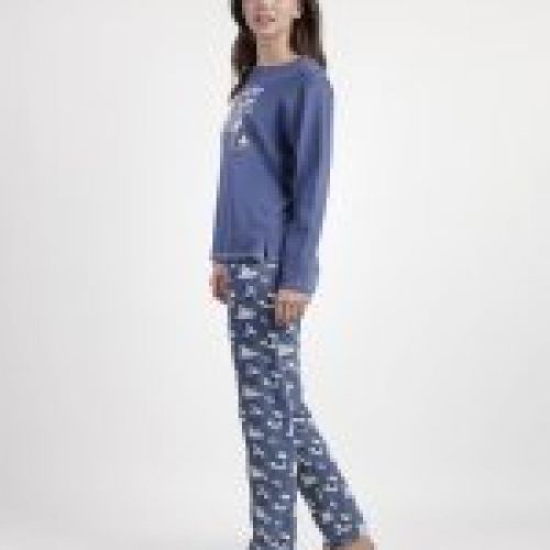 63424 PIJAMA MUJER 100% ALGODON SNOOPY ADMAS