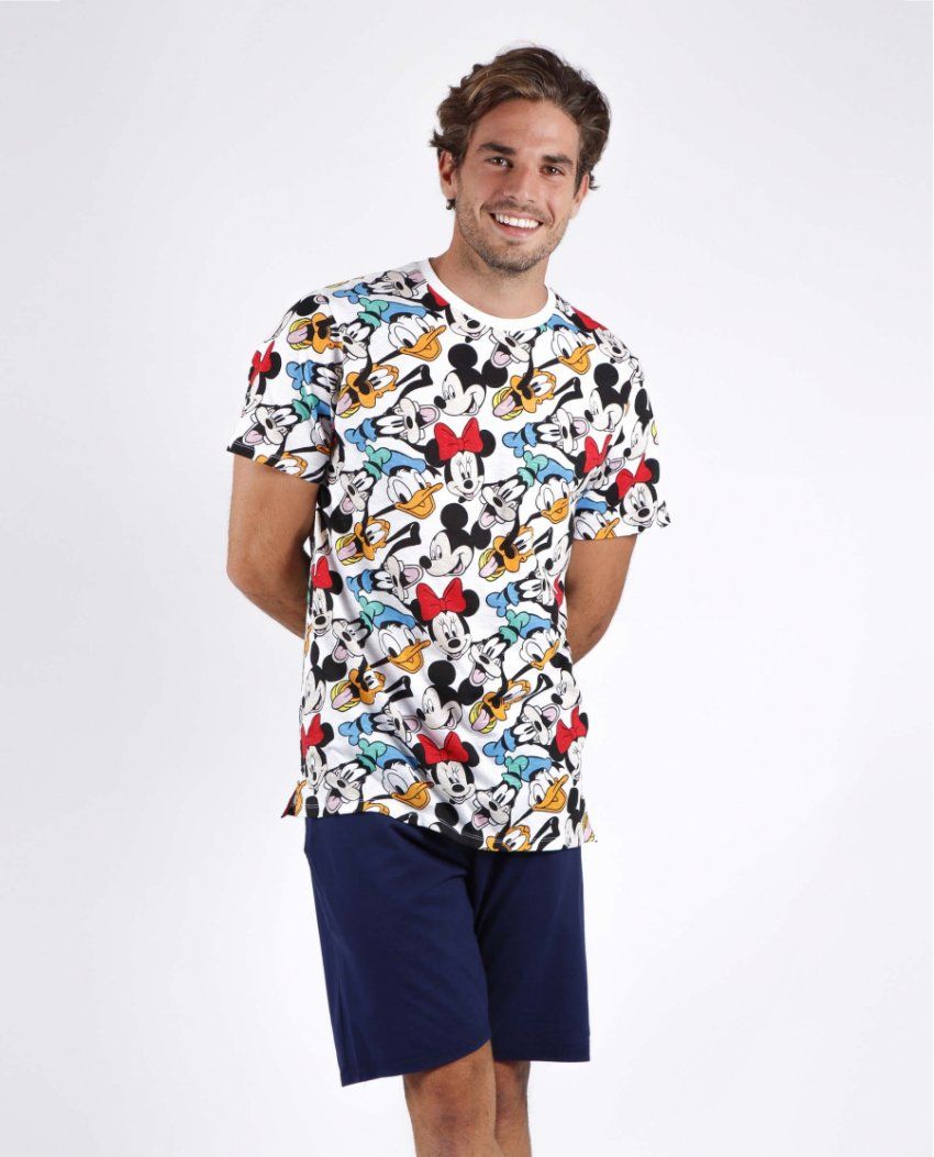 55441 PIJAMA CORTO CABALLERO MICKEY DISNEY ADMAS